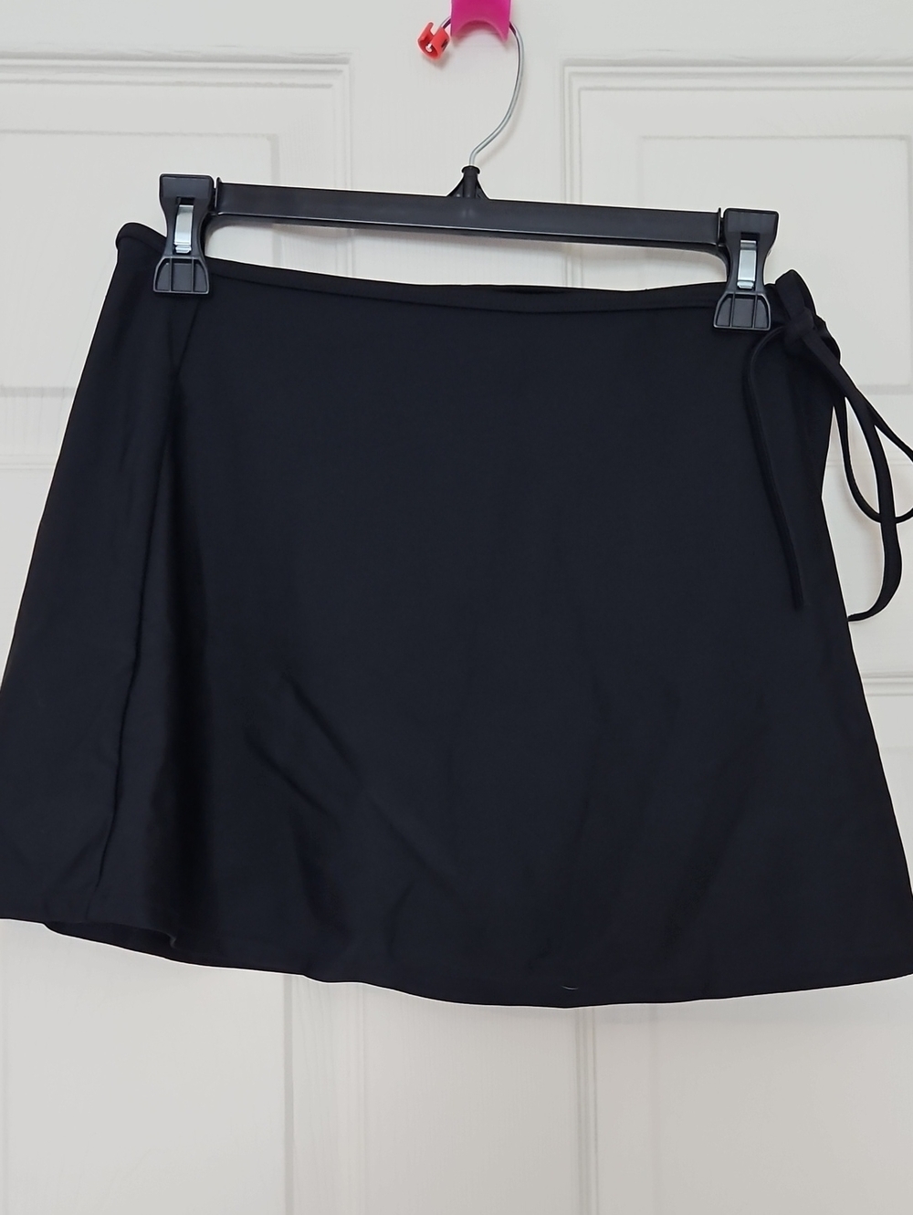 Cherokee Black Swim Sarong with Side Tie